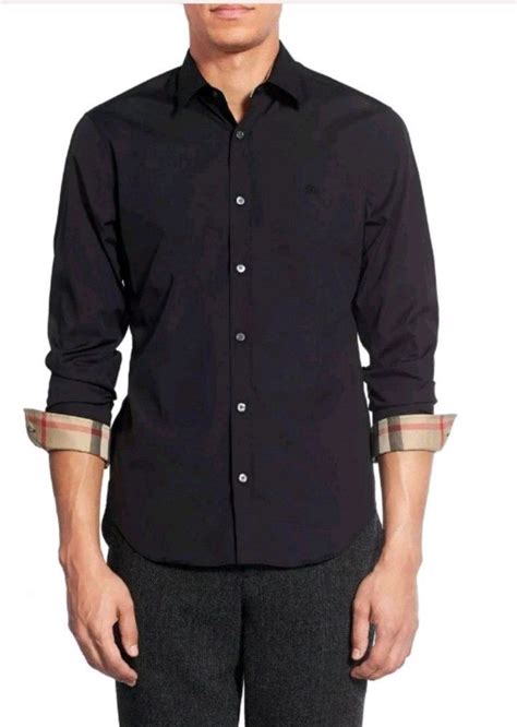 burberry button up long sleeve.